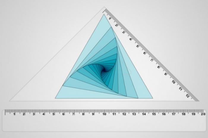 Как найти длину высоты в равнобедренном треугольнике