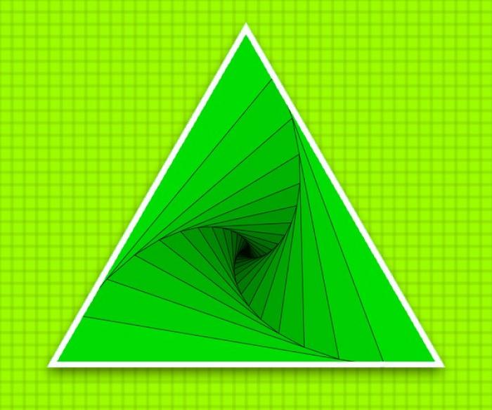 Как найти площадь треугольника по трем точкам