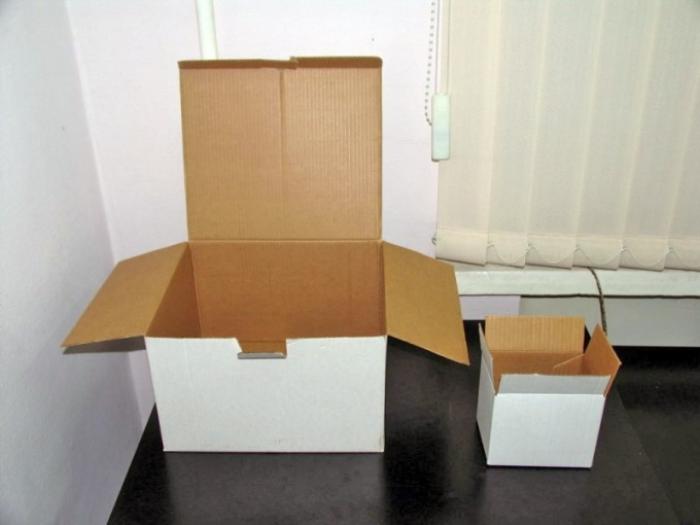 Как найти объем коробки