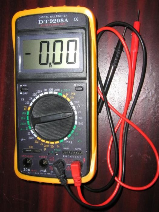 Как измерить напряжение и ток